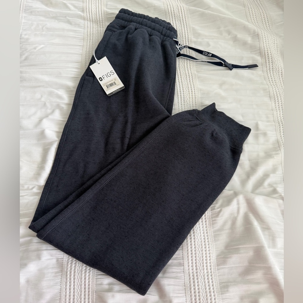 Figs Navy Jogger Sweatpants